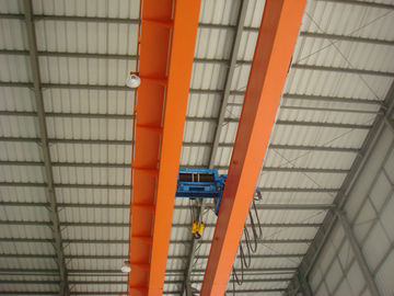 Industrial Double Girder Overhead Traveling Crane Big Span For Machine Shop
