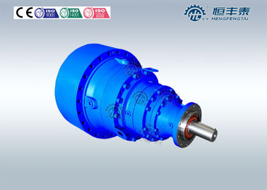 Conveyor Cast Iron Industrial Planetary Gearbox Gear Reducer , Solid Shaft Mounted