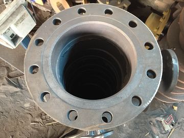 EN-JS 1030 ( GGG-40 ) Casting Iron Double Flanged Butterfly Valve DN50 - DN400