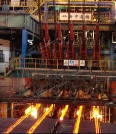 CCM Continuous casting machine / machinery R6m 3 - strand with Simple cooling bank