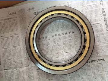 OEM Single Row Cylindrical Roller Bearing , Axial And Radial Loads Bearings