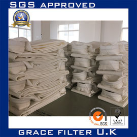 Dust Nomex Cement Plant Dust Extraction Filter Bags , Aramid Bag Filter