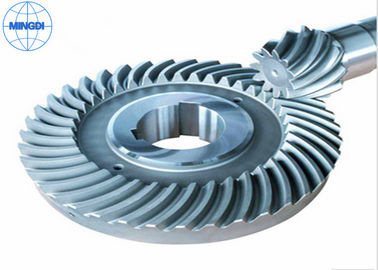 Customized Steel Crown Wheel Gear with CNC Machining , Powder Coating