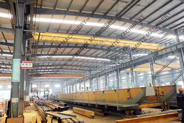 Single Girder Overhead Medium Duty 5t Bridge Cranes for Machine Shop